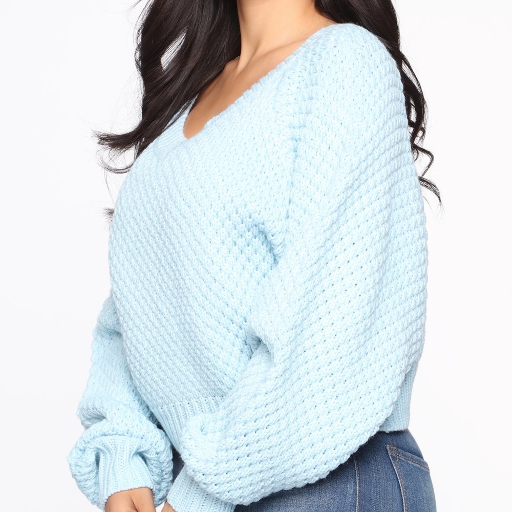 Blue sweater - Picture 4 of 5